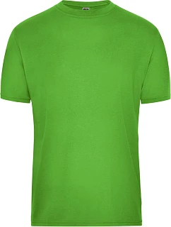 Daiber JN 1808 Pánské pracovní tričko z bio bavlny - Solid 02.1808 lime green