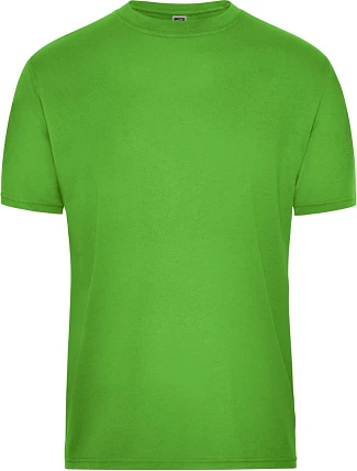 Daiber JN 1808 Pánské pracovní tričko z bio bavlny - Solid 02.1808 lime green Daiber JN 1808 Pánské pracovní tričko z bio bavlny - Solid 02.1808 lime green