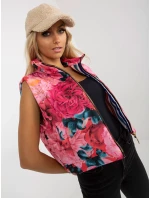 Dámská vesta RV KZ 11445.98P růžová Dámská vesta RV KZ 11445.98P růžová