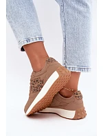 Dámské sportovní boty LOTTO 2401931U CALENTO hnědé s leopardím vzorem Dámské sportovní boty LOTTO 2401931U CALENTO hnědé s leopardím vzorem