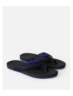 Plážové žabky RIP CURL Raw Energy Bloom Mid Open Toe, černé