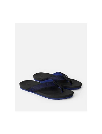 Plážové žabky RIP CURL Raw Energy Bloom Mid Open Toe, černé