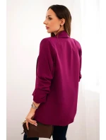 Bunda s klopou elegantní švestka