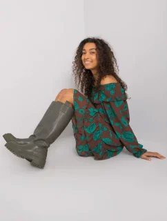 Šaty DHJ SK 15015.56P hnědá