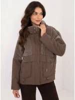 Bunda MBM KR AJ218.42 hnědá Bunda MBM KR AJ218.42 hnědá