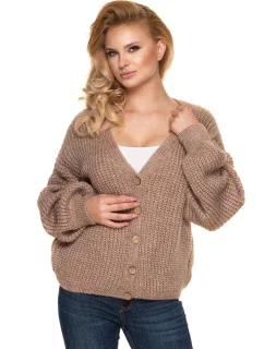Svetr na zapínání model 156913 PeeKaBoo