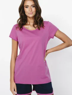 Italská móda Ontega curtailment barva: amarantová/modrá