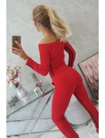 Sada s dvojitým lemováním červená Sada s dvojitým lemováním červená