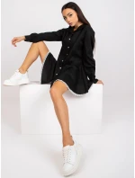 Dámské šaty-DHJ-SK-6801.63P-černé Dámské šaty-DHJ-SK-6801.63P-černé