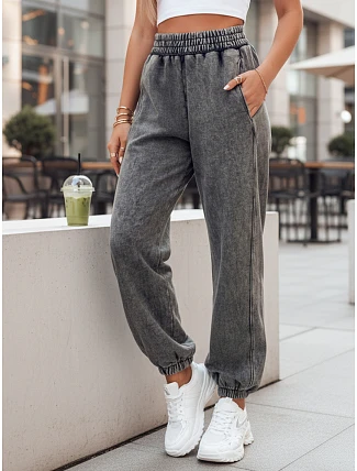 Dámské kalhoty DREY šedé FashionStreet UY3064
