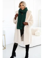 619-2 Pohodlný a elegantní dámský žebrovaný overal s výstřihem - khaki barva 619-2 Pohodlný a elegantní dámský žebrovaný overal s výstřihem - khaki barva