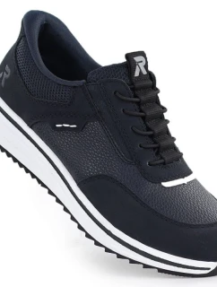 Dámské vysoké boty Rieker L5850-14 v tmavě modré barvě