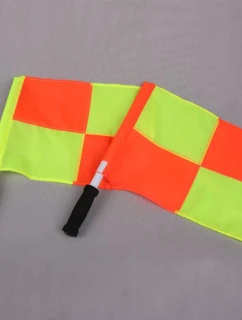 Praporky pro rozhodčí s rukojetí 2 ks