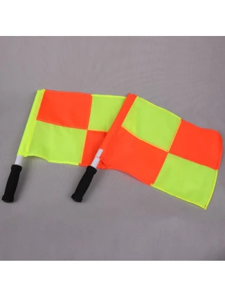 Praporky pro rozhodčí s rukojetí 2 ks