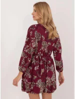 Šaty DHJ SK 19861 6.42 fialové - FPrice Šaty DHJ SK 19861 6.42 fialové - FPrice