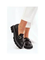 Dámské mokasíny 888-883 Černá - Sixth Sens collection
