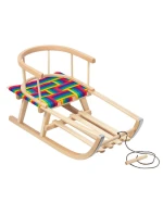 GREENBLUE DŘEVĚNÉ SÁŇKY, OPĚRADLO, LÁTKOVÉ SEDADLO, DO 100 KG GB154 GREENBLUE DŘEVĚNÉ SÁŇKY, OPĚRADLO, LÁTKOVÉ SEDADLO, DO 100 KG GB154