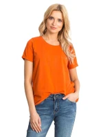 Tričko RV TS 4838.51P tmavě oranžová
