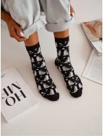 Milena ponožky 0200-173 Kočky a květiny 37-41