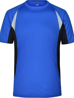 Daiber JN 391 Pánské běžecké tričko 02.0391 royal/black
