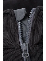 Daiber JN 591 Pánská pletená fleecová bunda 02.0591 black/carbon