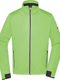 Daiber JN 1126 Pánská 3-vrstvá sportovní softshell bunda 02.1126 bright green/black