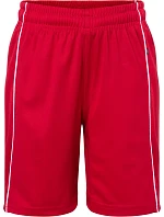 Daiber JN 387K Dětské týmové kraťasy "Basic" 02.387K red/white Daiber JN 387K Dětské týmové kraťasy "Basic" 02.387K red/white
