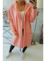 Nadměrná šedá bunda s kapucí Morel Nadměrná šedá bunda s kapucí Morel