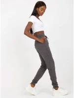 Dámské tepláky B 005 tmavě šedé Dámské tepláky B 005 tmavě šedé