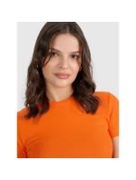 Dámské tričko z vaflového úpletu 4F 4FRSS25TTSHF2749-70S