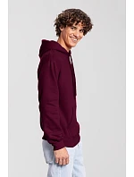 Fruit of the Loom Iconic Premium Hooded Sweat Mikina s kapucí z těžké bavlny 16.2284 burgundy Fruit of the Loom Iconic Premium Hooded Sweat Mikina s kapucí z těžké bavlny 16.2284 burgundy