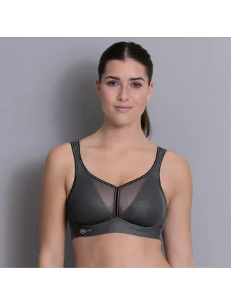 air control sportovní podprsenka výztuž DeltaPad 5544 antracit - Active air control sportovní podprsenka výztuž DeltaPad 5544 antracit - Active