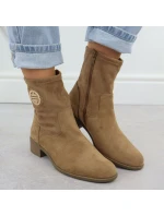 Semišové boty Jezzi W 198-28 JEZ432C