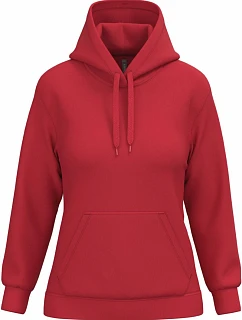 Kariban K 473 Dámská mikina s kapucí 20.K473 red