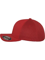Flexfit 6533/6533T 6 panelová síťovaná kšiltovka 55.6533 red