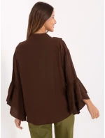 MI košile KS 32330.05P hnědá