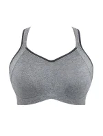 Podprsenka balkonetka Sports Balconnet charcoal marl 9441 melanž - Sculptresse Podprsenka balkonetka Sports Balconnet charcoal marl 9441 melanž - Sculptresse