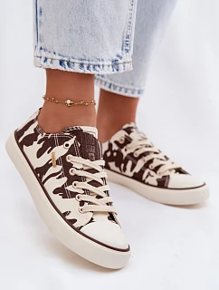 Dámské nízké tenisky Big Star TT274771 s výšivkou