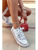 Dámské Klasické Nízké Tenisky Big Star DD274336 Bile