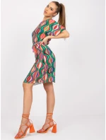 Dámské šaty-DHJ-SK-9651.51-zelené Dámské šaty-DHJ-SK-9651.51-zelené