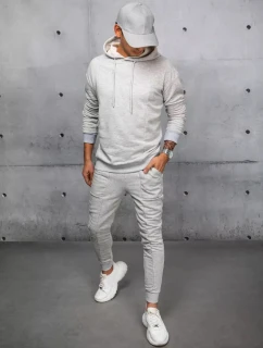 FashionStreet šedá pánská tepláková souprava AX0675