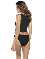 Dámské kalhotky Cleo midi black - ITALIAN FASHION