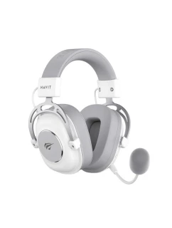 Herní sluchátka Havit 2.4G H2002YG bílo-šedá