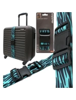 180x5CM PROWORLD ZEBRA MODRÝ UNIVERZÁLNÍ PÁS BEZPEČNOSTNÍHO KABELU