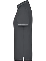 Daiber JN 568 Dámské žerzejové elastické polo 02.0568 graphite/white Daiber JN 568 Dámské žerzejové elastické polo 02.0568 graphite/white
