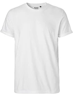 Neutral O 60012 Pánské bio tričko s ohrnutými rukávy 77.6012 white Neutral O 60012 Pánské bio tričko s ohrnutými rukávy 77.6012 white