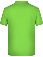 Daiber 8010 Pánské piqué polo z bio bavlny 02.8010 lime green