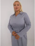 Šaty LK SK 509675.88 šedé