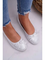 Dámské Baleríny Klasické Bílé Fimme