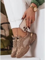Dámské tenisky LIZZE khaki FashionStreet ZY0455